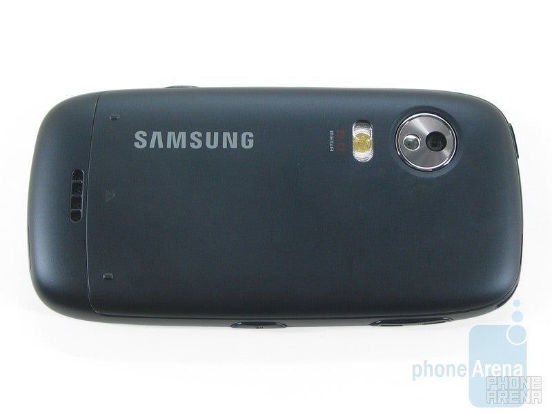 The back side - Samsung Instinct HD Review