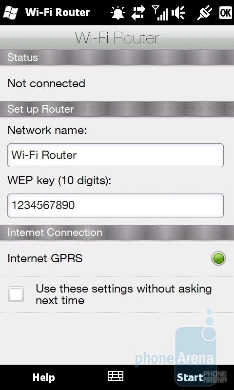 The Wi-Fi Router app - HTC HD2 Review