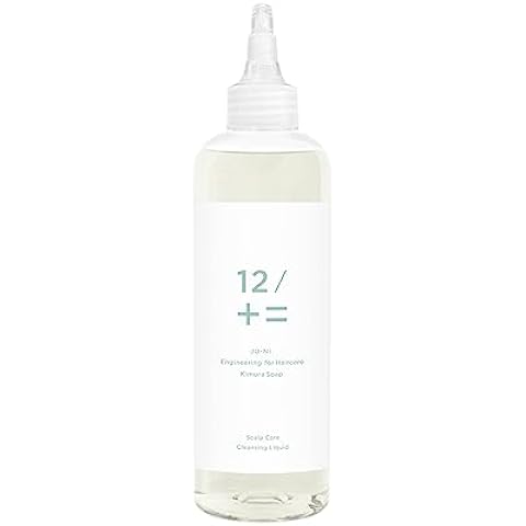 木村石鹸 12/JU-NI スカルプケアクレンジング 頭皮ケア 弱酸性の穏やかな洗い心地