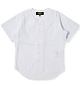 ZETT(ゼット) 少年野球 ユニフォーム メカパン ジュニアメッシュ フルオープンシャツ ホワイト(1100) BU2281MS