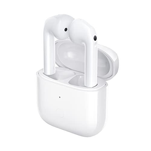 Xiaomi Redmi Buds 3 Auriculares Inalambrico Bluetooth 5.2 Auriculares Semi-internos Redmi Buds 3, Duración de 20 Horas, Control Táctil, Resistencia IP54 al Polvo, Blanco