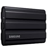 SAMSUNG T7 Shield 2TB, Portable SSD, up-to 1050MB/s, USB 3.2 Gen2, Rugged,IP65 Water & Dust Resis...