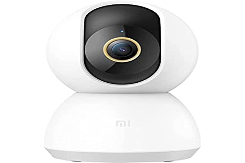 Xiaomi Mi 360° Home Security Camera 2K, Cámara de Vigilancia, Detección Humana Inteligente AI, Visión Nocturna, Resolución 2K, Detección Humana con IA -Lente 6P -Abertura F1.4, Color Blanco