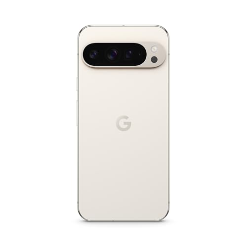 Google Pixel 9 Pro XL - Smartphone Android Desbloqueado con Gemini, Sistema de cámara Trasera Triple, batería con una autonomía de 24 Horas y Pantalla Super Actua de 6,8" - Porcelana, 256GB