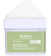 DERMAL Teatree Calming Toner Pad - Korean Toner Pad for Calming & Acne Improvement with Zinc PCA ...