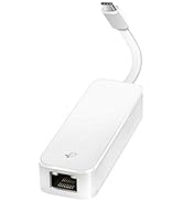 TP-Link USB C to Ethernet Adapter(UE300C), RJ45 to USB C Type-C Gigabit Ethernet LAN Network Adap...