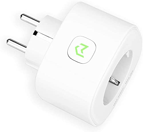 Enchufe Inteligente, Mide el Consumo 16A 3680W Wi-Fi Smart Plug, con Control Remoto Meross App. Compatible con Alexa, Google Assistant y SmartThings. MSS310