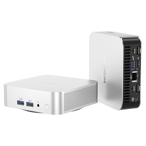 GEEKOM A8 AI Mini PC, AMD...