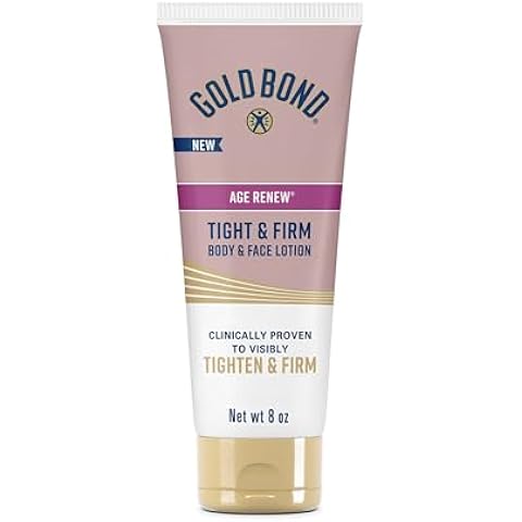 Gold Bond Age Renew Skin Firming Body & Face Lotion, 8 Oz (Pack of 1) | with Proteins & Lipids | aging, dry skin