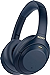 Sony WH-1000XM4 Wireless Premium Noise Canceling Overhead Headphones, Blue (Renewed)