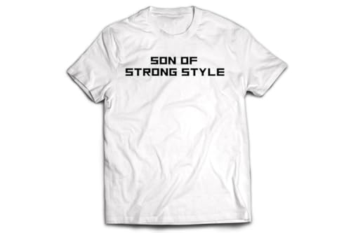 新日本プロレスリング Tシャツ 成田蓮 SON OF STRONG STYLE ドライTシャツ ホワイト L 5322101133