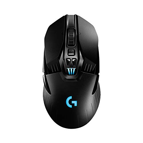 Logitech G903 LIGHTSPEED Ratón Gaming Inalámbrico, Captor HERO 25K, 25,600 DPI, RGB, Ultraligero, Botones Programables, Batería de 140h, POWERPLAY-compatibile, PC/Mac - Negro