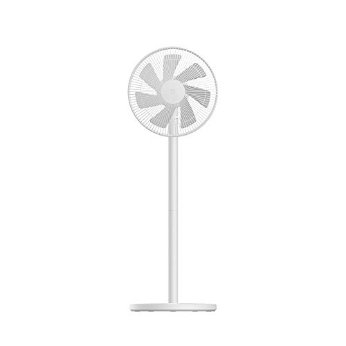 Xiaomi Mi Smart Standing Fan 2 Lite - Ventilador de mesa y de pie con conexión opcional para iOS/Android Mi Home (38 W, 38-58 dB, 3 niveles de velocidad, compatible con Alexa y Google Assistant)