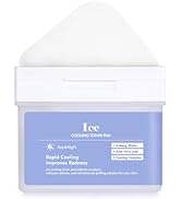 DERMAL Ice Cooling Toner Pad - Korean Soothing & Hydrating Toner Pads with Aloe Vera - After Sunc...