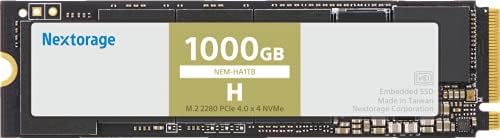 Nextorage NEM-Hシリーズ 1000GB 内蔵SSD M.2 2280 最大転送速度7000MB/s PCIe Gen 4.0 x 4 NVMe 1.4 NEM-HA1TB/E J