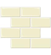 Art3d Peel and Stick Backsplash, 14x12 Subway Tiles, Faux Ceramic Tiles (10 Tiles, Thicker Version)