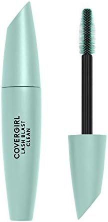 CoverGirl Lash Blast Clean Volume Mascara, Vegan Formula, Volumizing, Smudge-Proof, Cruelty Free, Very Black, 1 Count