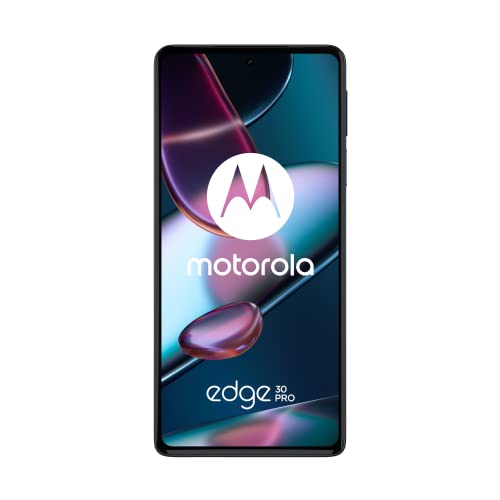 Motorola Edge30 Pro (Pantalla 6.7" OLED, Snapdragon 8, cámara 50MP Ultra Ancha, Android 12, 12/256 GB, Dual SIM), Azul [Versión ES/PT]