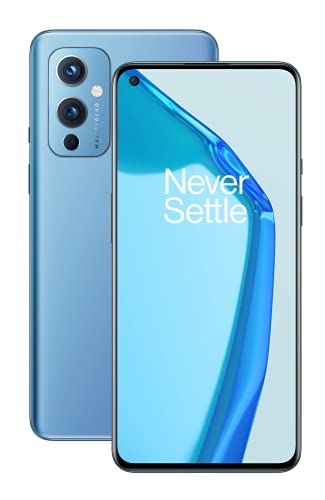 ONEPLUS 9 5G Smartphone con cámara Hasselblad para móvil - Arctic Sky, 8GB de RAM + 128GB