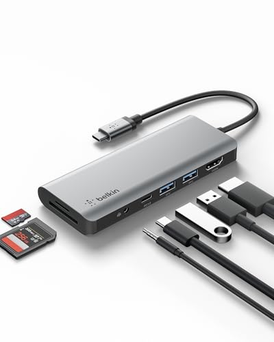 Belkin USB-C Hub, 7-in-1...