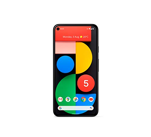 Google Pixel 5 5G (2020) GTT9Q 128GB Factory Unlocked SIMFree Smartphone (Just Black) - International Version