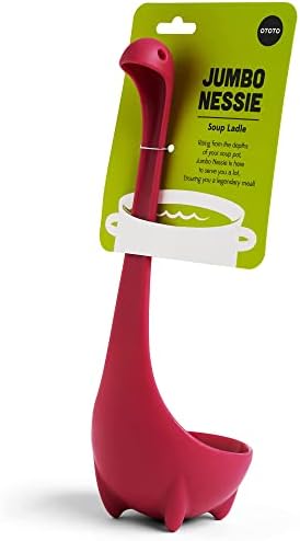 The Original Nessie Ladle by OTOTO - Soup Ladle, Cute Gifts, Funny Kitchen Gadgets, Loch Ness design, Cooking Gifts for Mom - Cute and Practical Kitchen Utensils - Unique Gifts for Women, Mothers Day