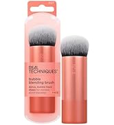 Real Techniques Bubble Blending Makeup Brush, Multipurpose Face Brush For Liquid, Cream, & Powder...