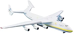 飛行機モデル  ダイキャスト飛行機合金モデル1/400アントノフAn-225ムリヤ飛行機モデル  大人のおもちゃと装飾  83インチX87インチ