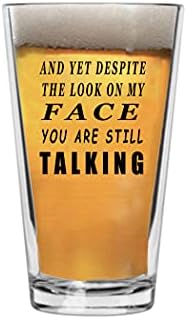 Rogue River Tactical And Yet Funny Beer Glass Drinking Cup Pint 16oz Pub Gag Gift Hilarious Joke