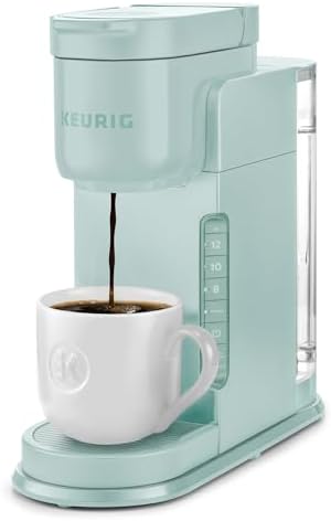 Keurig K-Express Single Serve K-Cup Pod Coffee Maker, 3 Brew Sizes, Strong Button Feature, 42oz Removable Reservoir, Mint