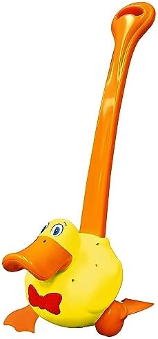 Waddles the Waddle Duck - Baby to Toddler Push Toy with Quacking Sounds and Waddling Action, Walking Toy for 1-3 Year Olds, Great for 1 Year Old Learning to Walk - Yellow