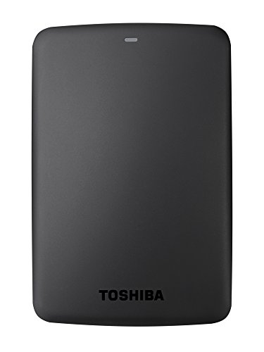 Toshiba Canvio Basics - Disco duro externo de 2 TB (2.5", USB 3.0, SATA III), color negro