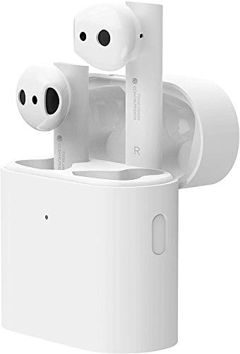 Xiami Mi True Auriculares inalámbricos Air 2S Cancelación de Ruido Auriculares estéreo inalámbricos en la Oreja Tipo-C Qi Carga inalámbrica, Blanco