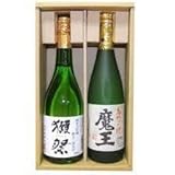 特撰銘酒「獺祭 純米大吟醸 磨き45」「芋焼酎 魔王」720ml×2本 日本酒飲み比べセット