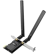 TP-Link WiFi 6 PCIe WiFi Card for Desktop PC AX1800 (Archer TX20E), Bluetooth 5.2, WPA3, 802.11ax...