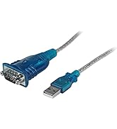 StarTech.com 1 Port USB to Serial RS232 Adapter - Prolific PL-2303 - USB to DB9 Serial Adapter Ca...