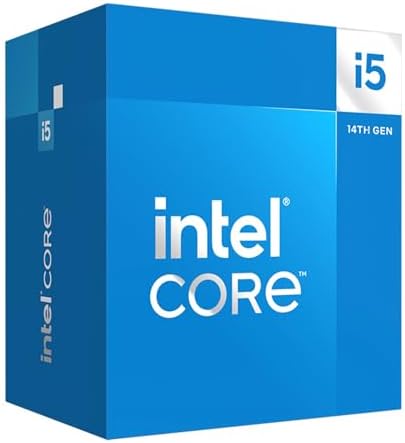 Intel Core i5-14400 Desktop Processor 10 cores (6 P-cores + 4 E-cores) up to 4.7 GHz