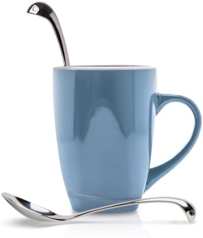 OTOTO Sweet Nessie Sugar Spoon - Stainless Steel Tea Spoon - 100% Food Grade & Dishwasher Safe - Perfect Spoon for Tea & Coffee (Set of 1)