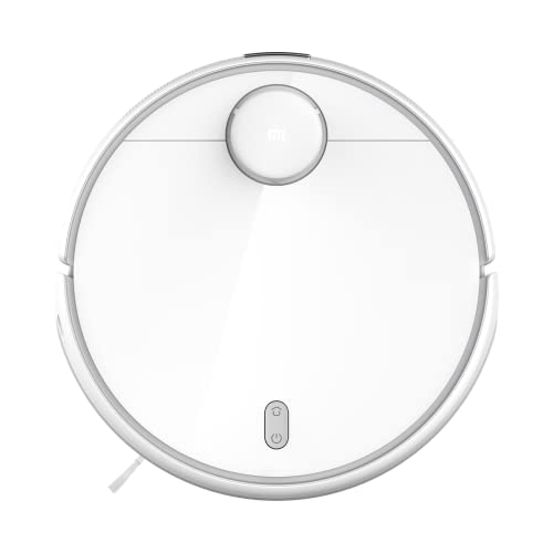 Xiaomi Robot Vacuum-Mop 2 Pro - Robot Aspirador y fregasuelos con Sistema láser (LDS), succión de 3000 Pa, fregado de 10000 Vibraciones/min, 5200 mAh, App Mi Home, Alexa & Google Assistant, Blanco