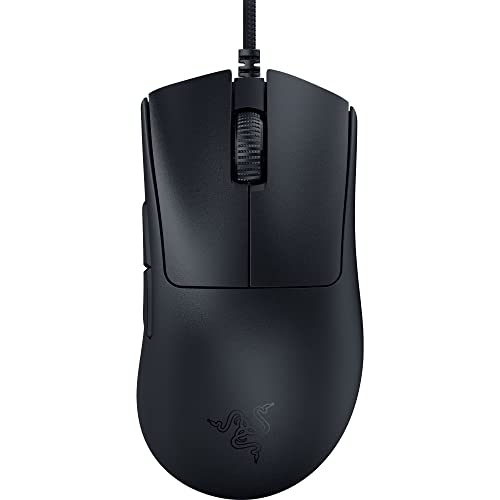 Razer DeathAdder V3 - Ratón Ergonómico para Deportes Electrónicos (Diseño Ligero De 59g, Sensor Óptico De 30K, Interruptores Ópticos de Ratón Gen-3, Tecnología Hyperpolling De 8000 Hz) Negro