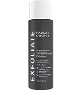 Paulas Choice--SKIN PERFECTING 2% BHA Liquid Salicylic Acid Exfoliant--Facial Exfoliant for Black...