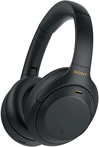 Sony WH1000XM4 - Auriculares inalámbricos Noise Cancelling (Bluetooth, optimizado para Alexa y Google Assistant, 30 h de batería, óptimo para Trabajar en casa, Micro Manos Libres), Negro, Talla Única