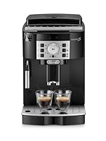 De'Longhi (デロンギ) 全自動コーヒーマシン マグニフィカS ECAM22112B コーヒーメーカー 全2メニュー カフェジャポーネ搭載 アイスコーヒー 豆から挽きたて 簡単お手入れ 手動ミルクフロッサー ブラック デロンギファミリー登録で3年保証