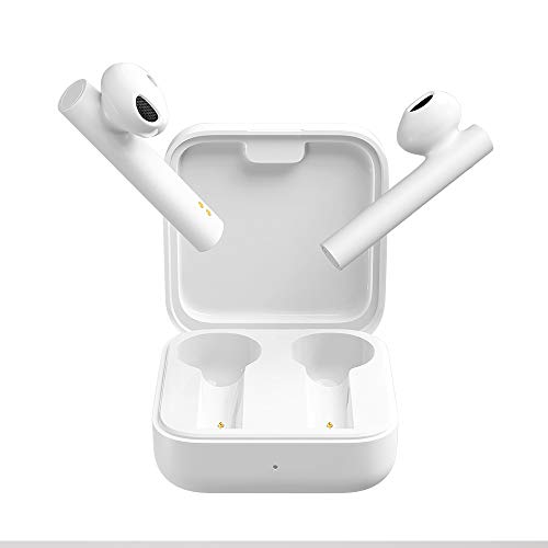 Xiaomi Mi True Wireless Earphones 2 Basic Bluetooth Auriculares Wireless,Inalámbricos Caja de Carga de Auriculares Portátil,Aplicable a iOS Android