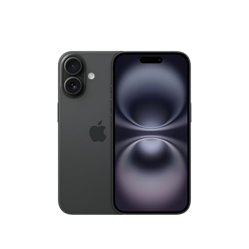 Apple iPhone 16 de 128 GB: Smartphone 5G con Control de Cámara, Chip A18 y un subidón en autonomía. Compatible con los AirPods; Negro