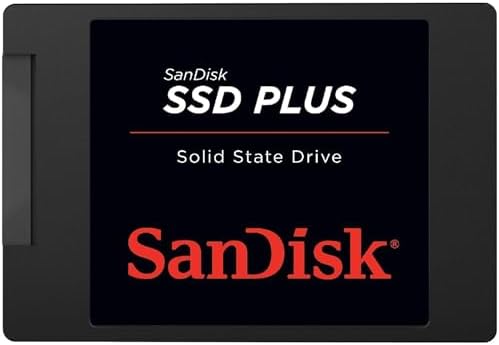 【 サンディスク 正規品 】 SanDisk サンディスク 内蔵 SSD PLUS 1TB 2.5インチ SATA (読み出し最大 535MB/s 書込み最大 350MB/s) PC メーカー保証3年 SDSSDA-1T00-G27