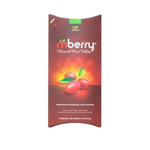 mberry Miracle Berry Tablets, Miracle Fruit Snacks, 10 Count, 12 Ounce, Pack of 1