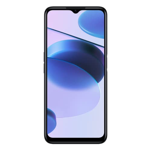 realme C35 4g Smartphone 4+128 ，Cámara Triple de 50 MP con IA ， Pantalla Completa FHD de 16,7cm (6,6”)， Ultra Fino de 8,1mm， Gran batería de 5000 mAh，Negro Brillante