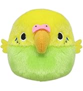 三英貿易 オリジナル ぬいぐるみ とりだんご セキセイインコ みどり W9×D8×H7cm アニマル