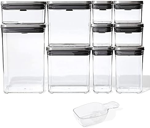 OXO SteeL 12-Piece POP Container Set